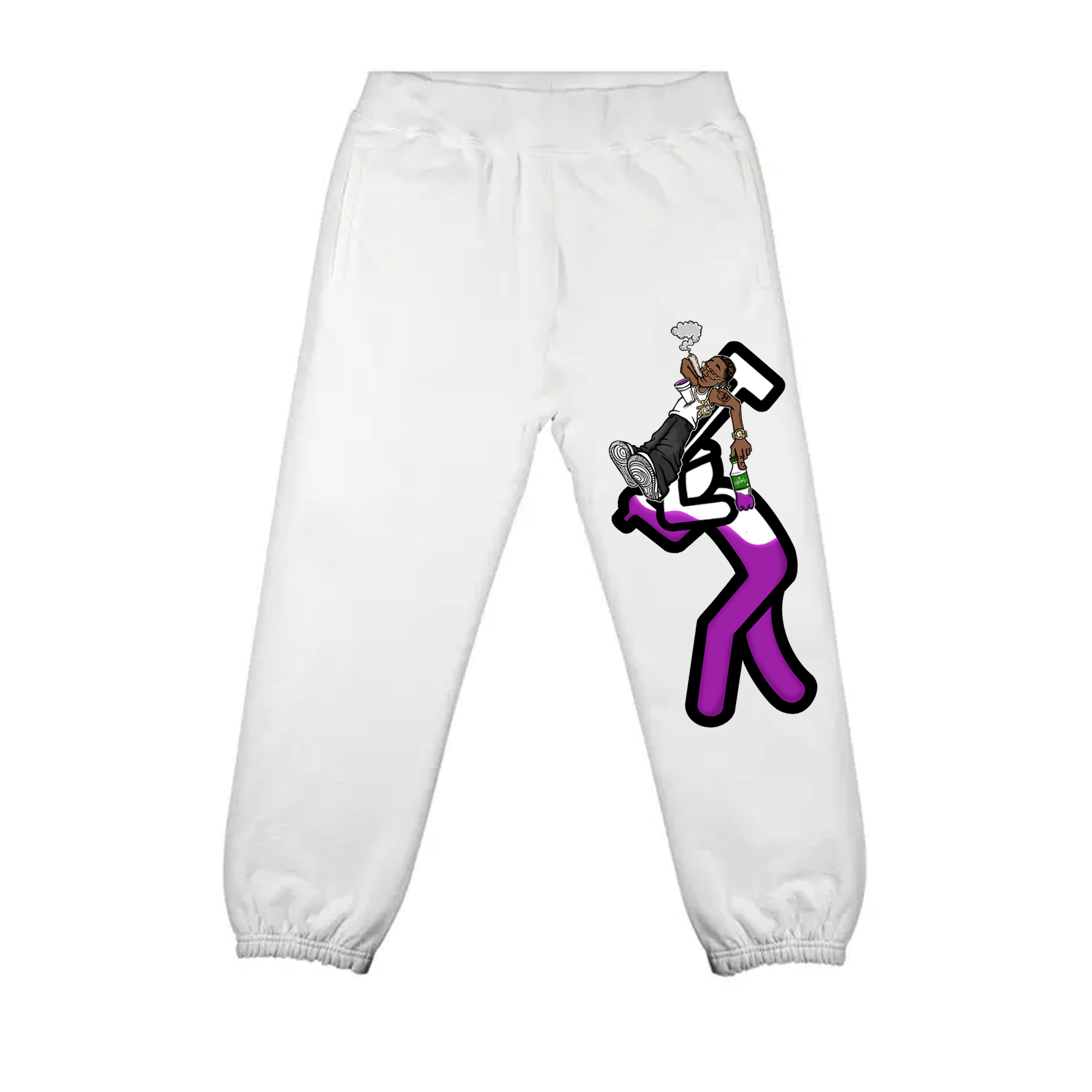 Break Sweats (White)