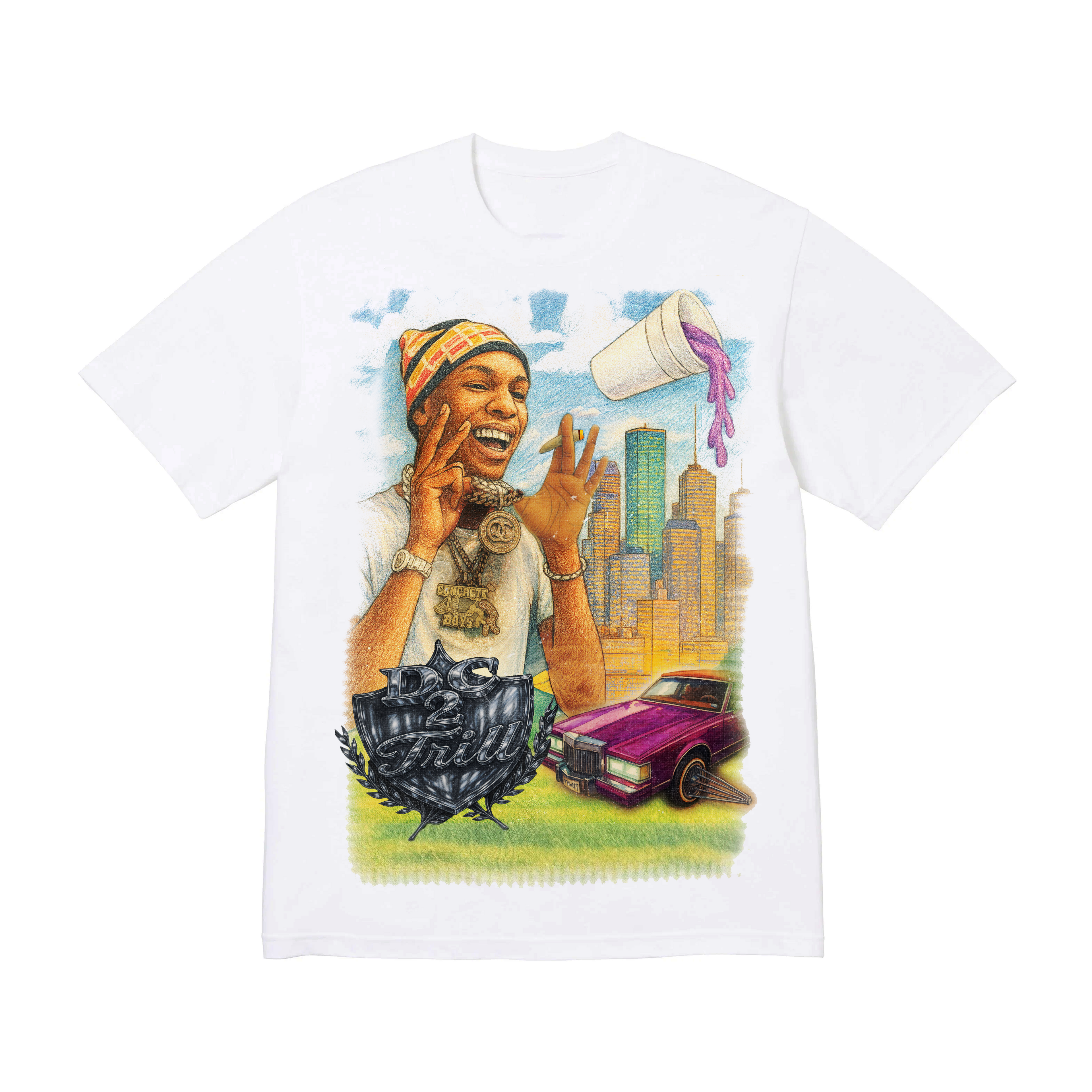 DC2Trill T-Shirt (White)